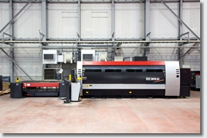 Fiber laser cutting machines FLC3015-AJ + LST3015